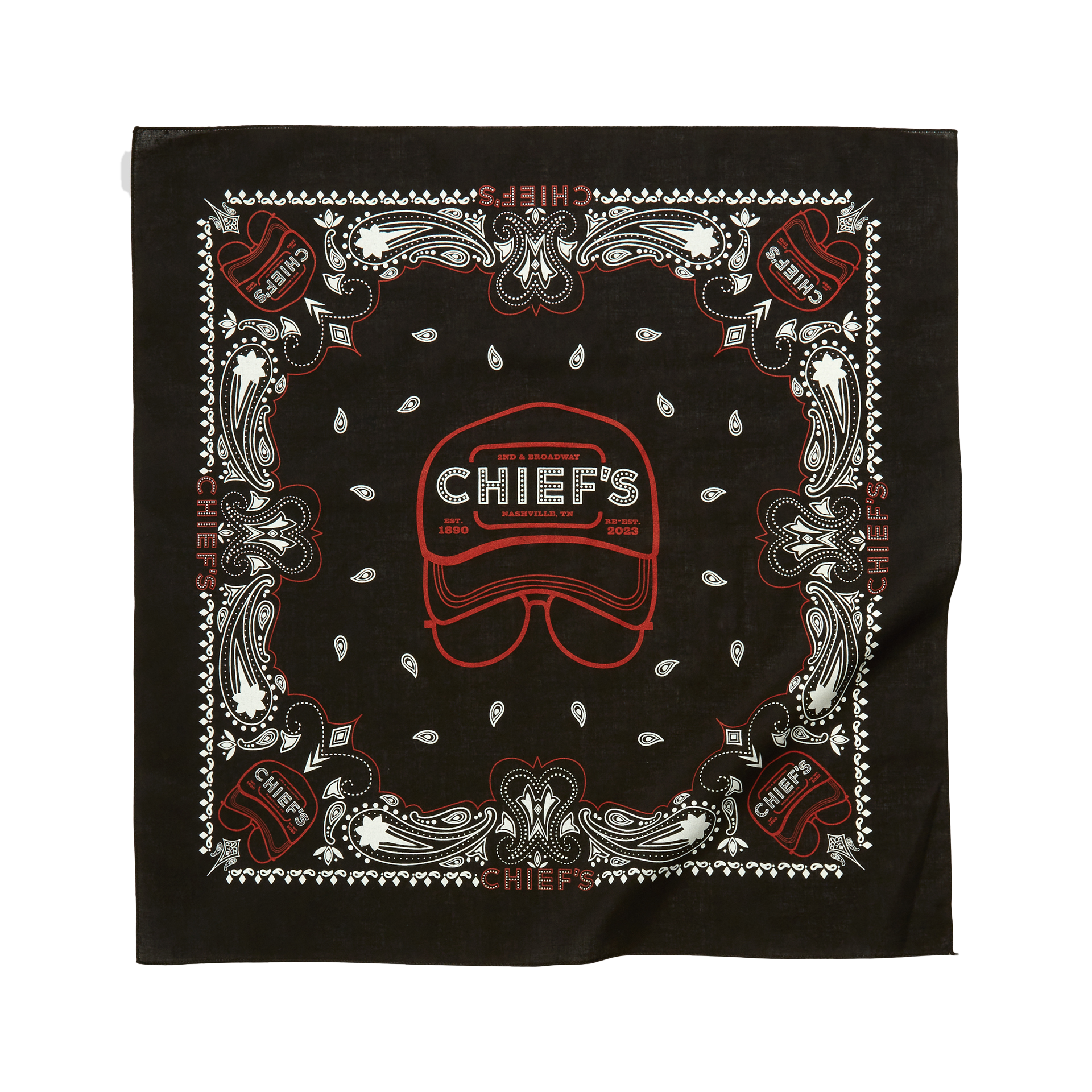 Chief's Bandana - Black