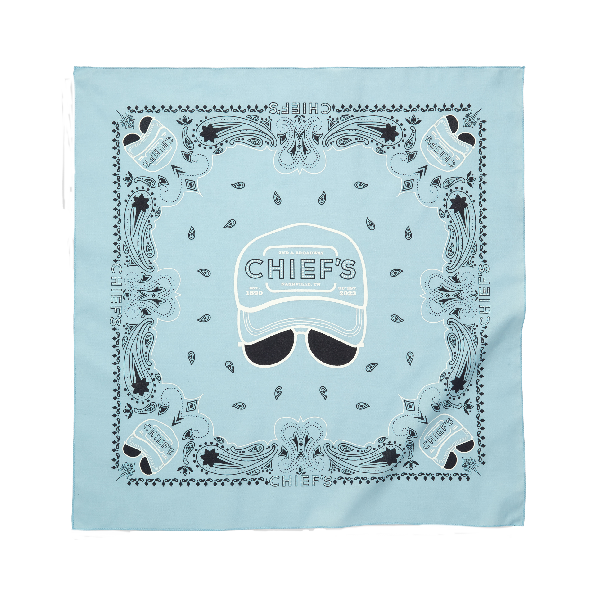 Chief's Bandana - Carolina Blue