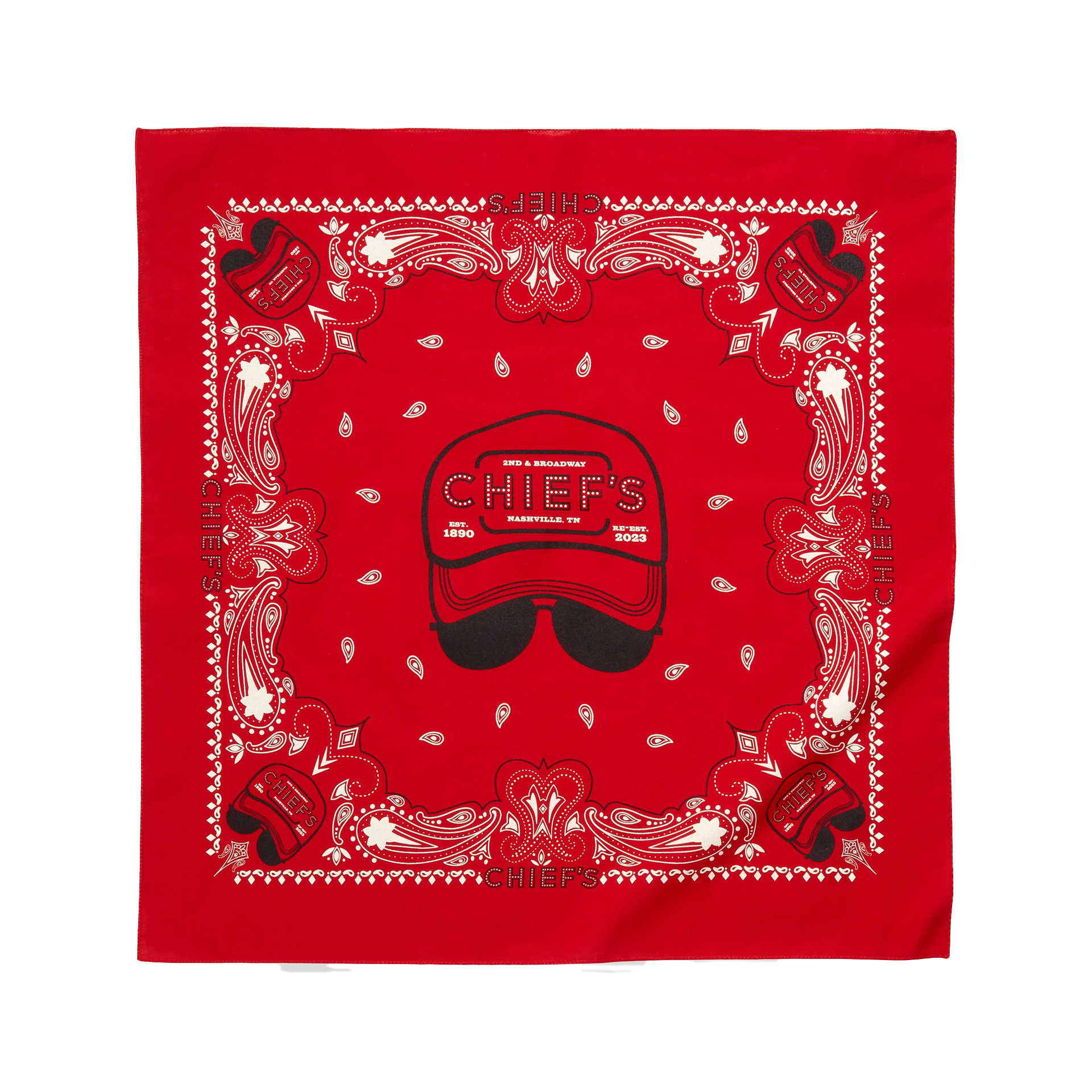 Chief's Bandana - Red