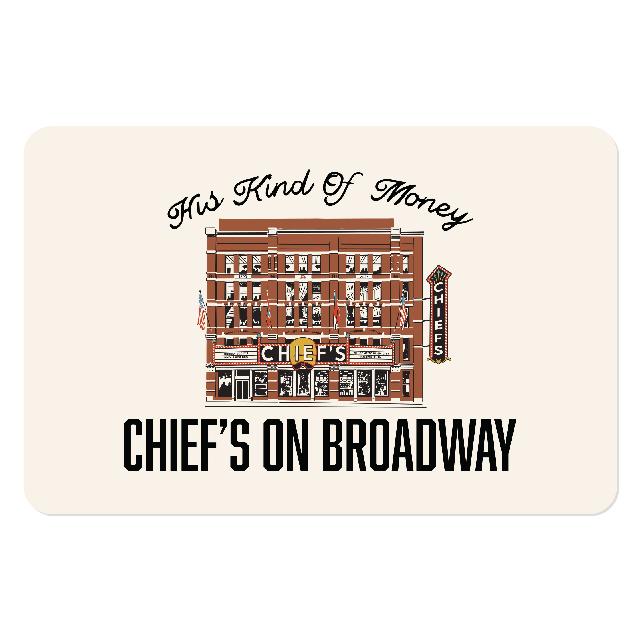 Chief's $50.00 Gift Card