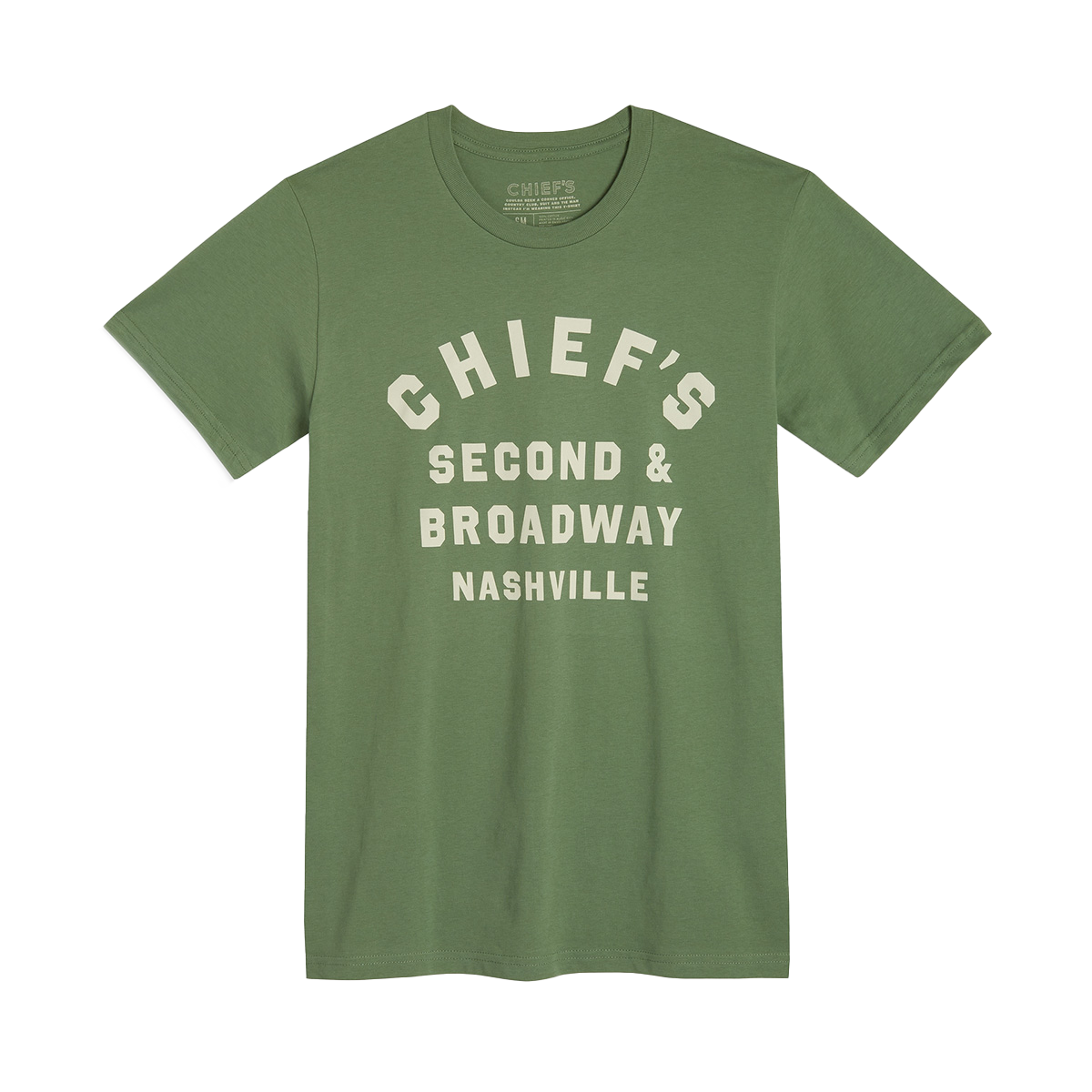 Chief's Second & Broad T-Shirt - Sage