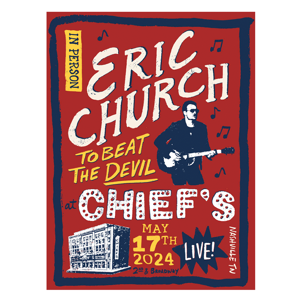 May 17th Limited Edition To Beat the Devil Residency Poster