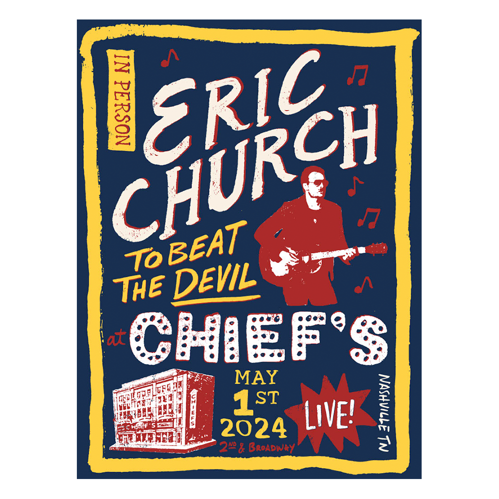 May 1st Limited Edition To Beat the Devil Residency Poster