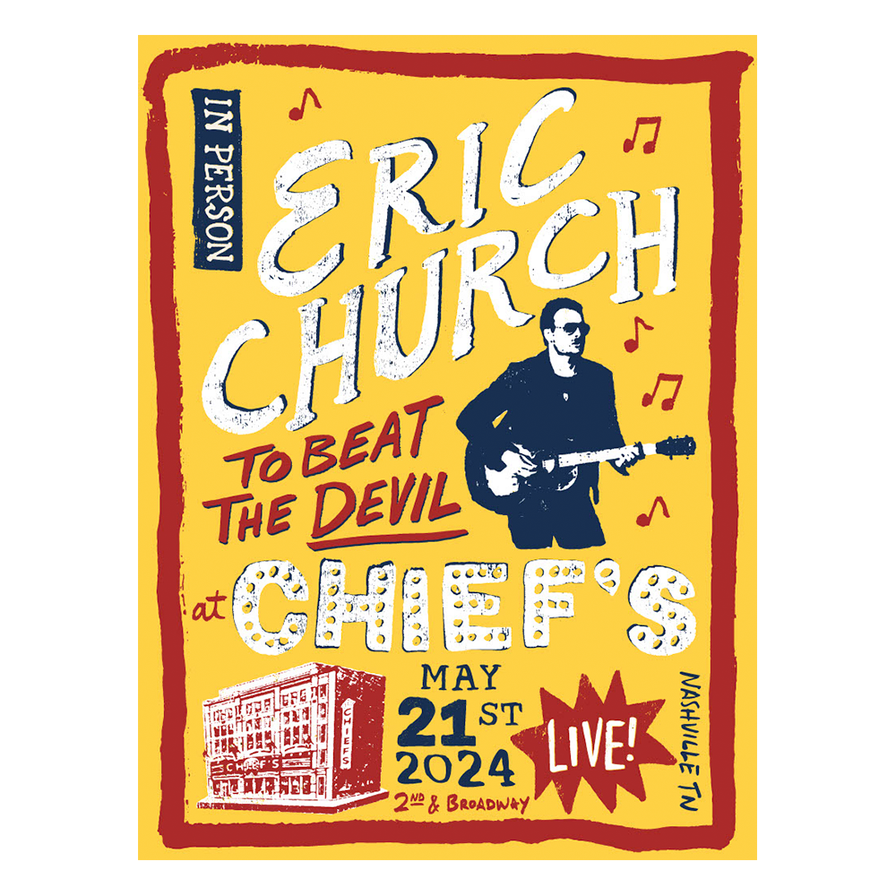 May 21st Limited Edition To Beat the Devil Residency Poster