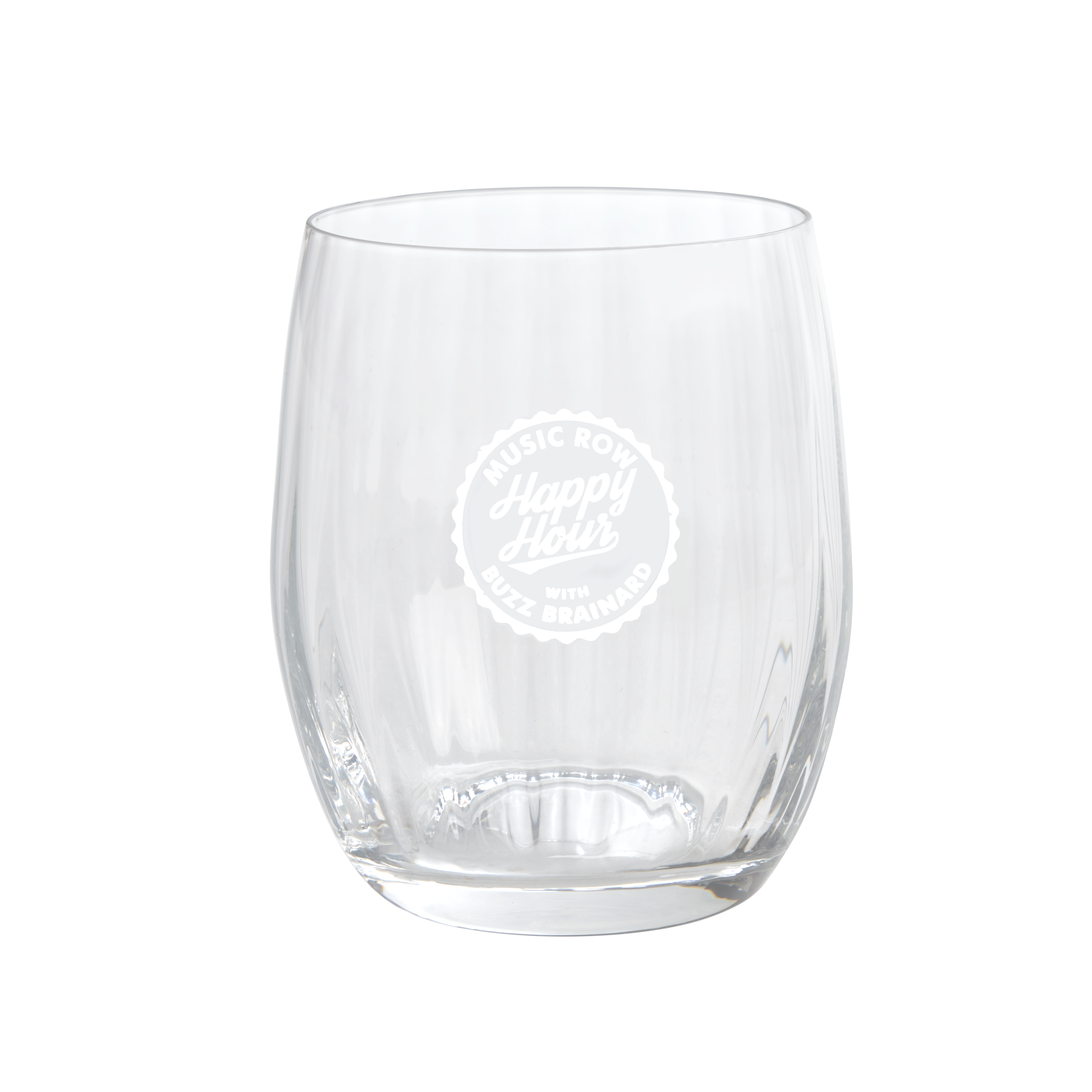 SiriusXM Music Row Happy Hour Rocks Glass