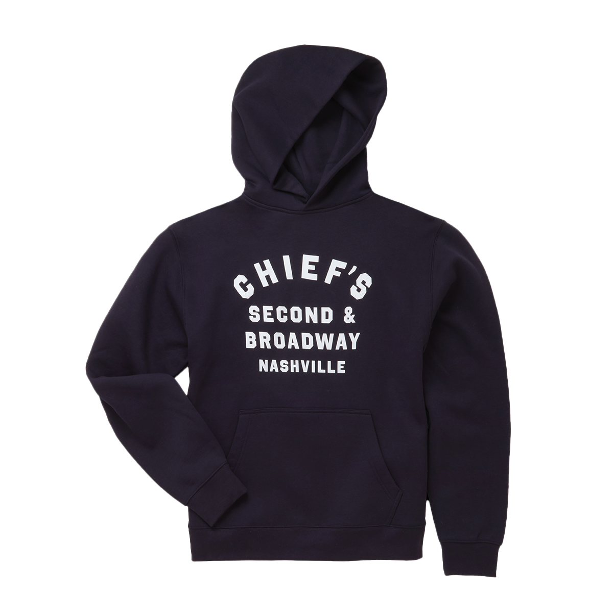 Chief's Navy 2nd & Broadway Hoodie