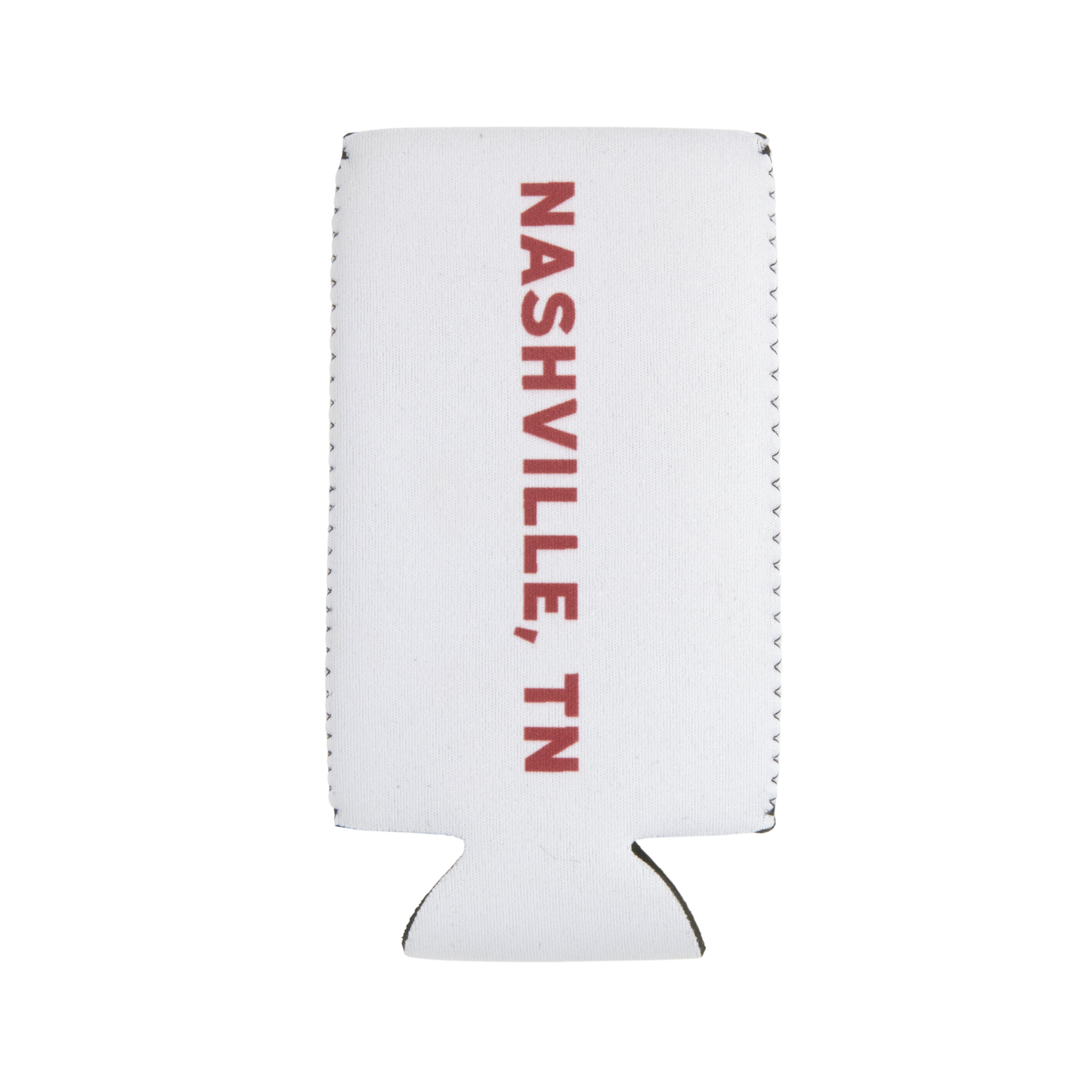 Chief's Scripted Slim Can Cooler - White/Red