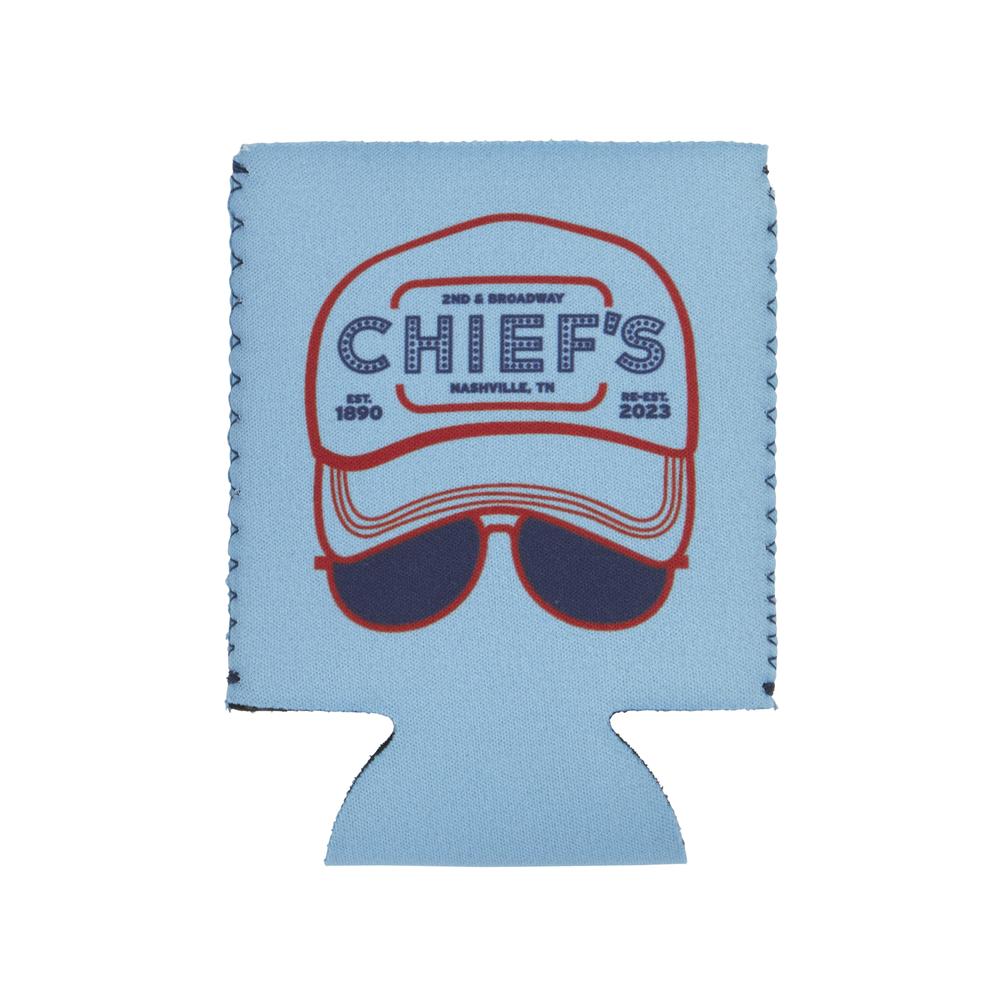Chief's Drink in My Hand Can Cooler - Carolina Blue V2