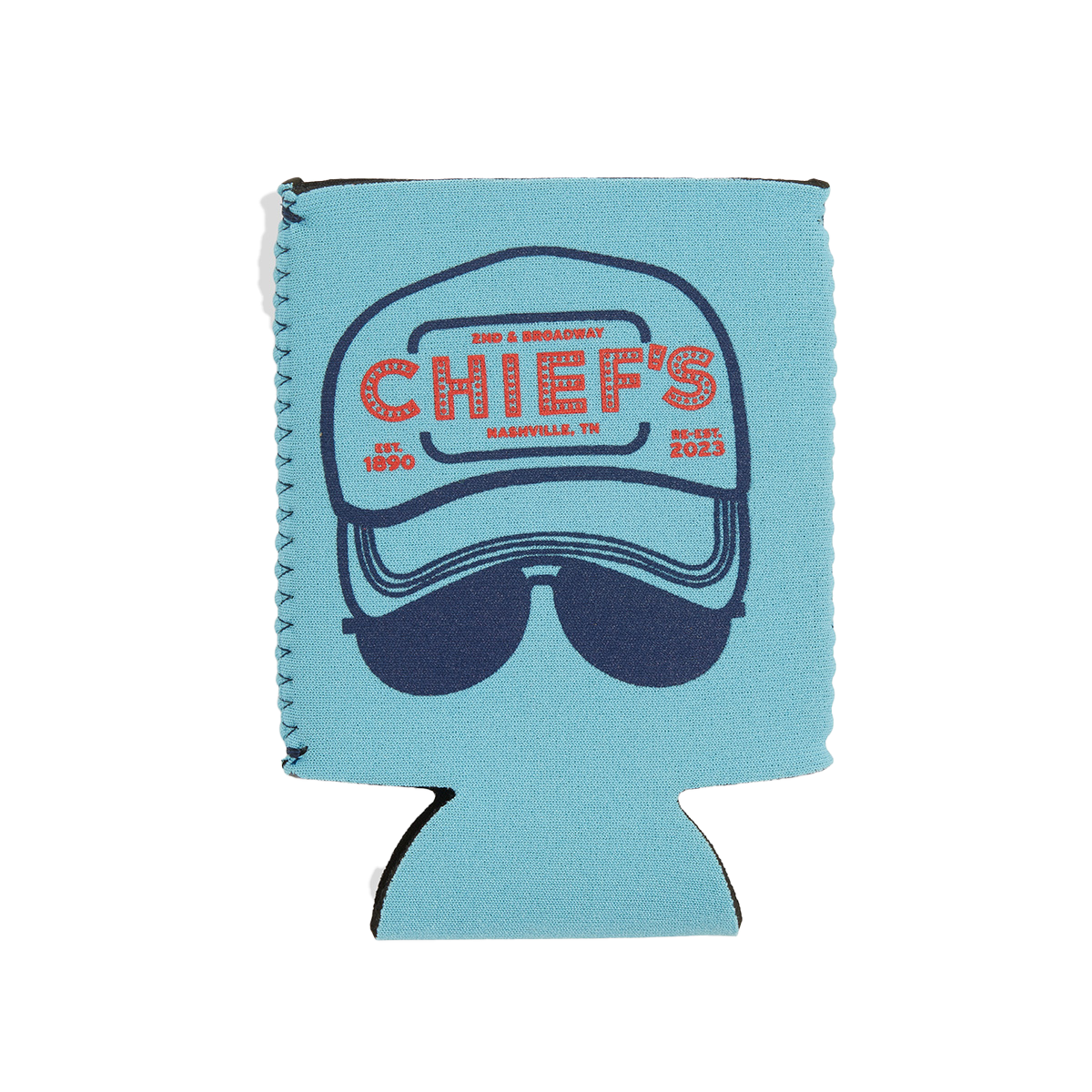 Chief's Drink in My Hand Can Cooler - Carolina Blue