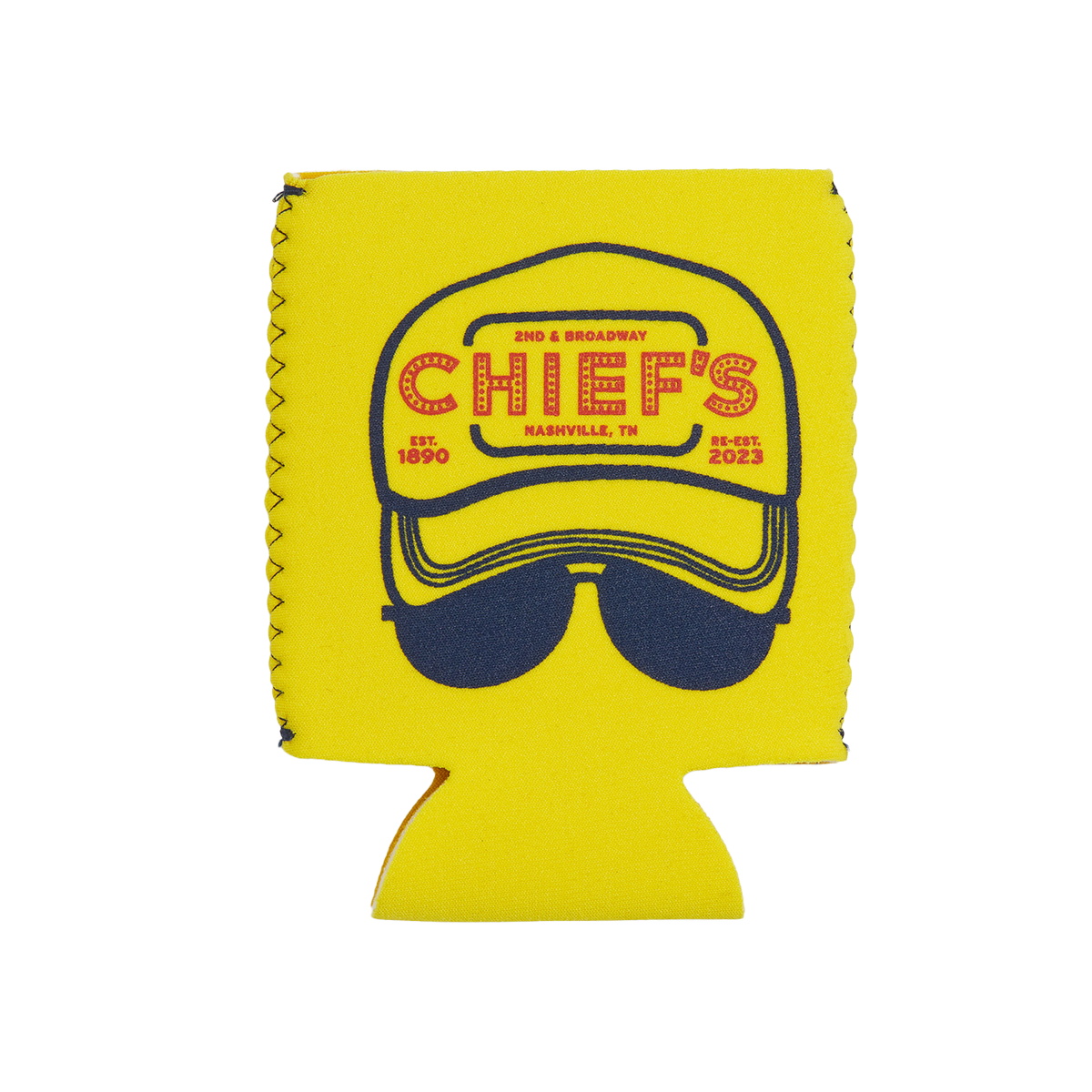 Chief's Drink in My Hand Can Cooler - Yellow