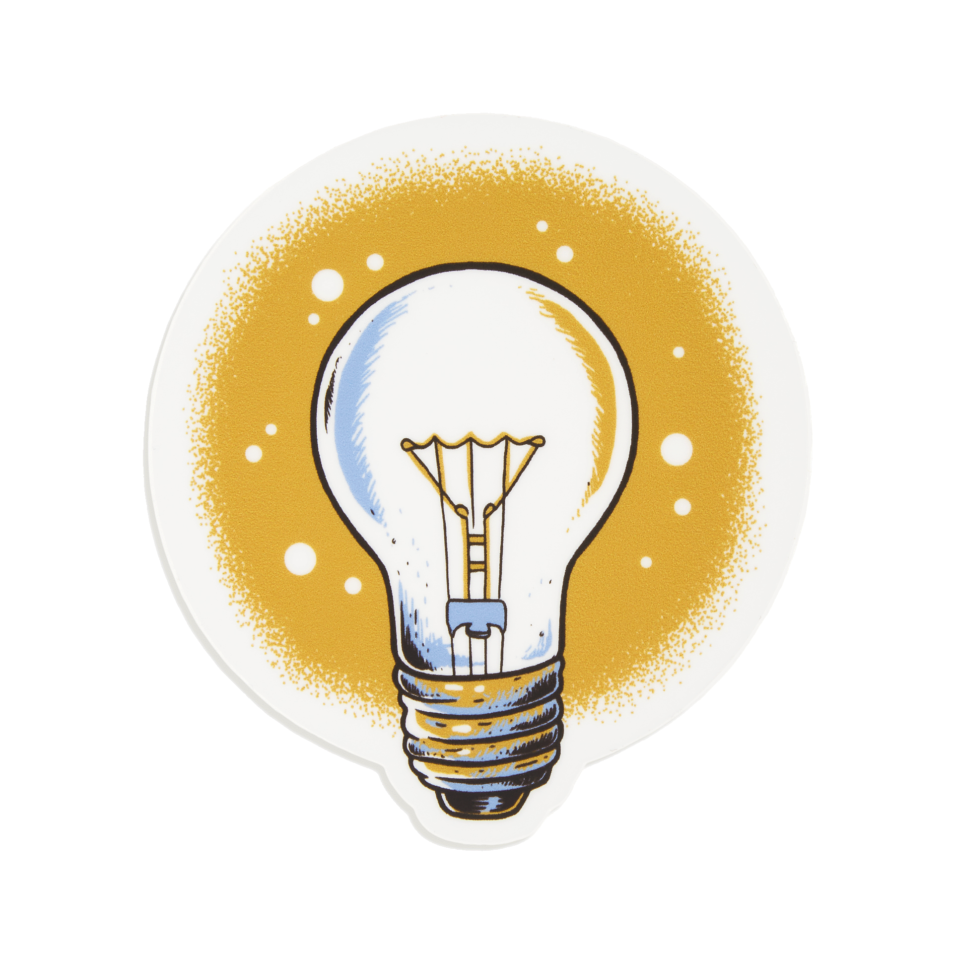 60 Watt Bulb Sticker