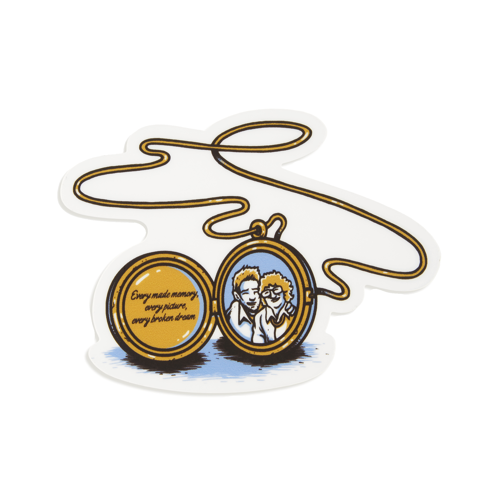 Grandmother's Locket Sticker