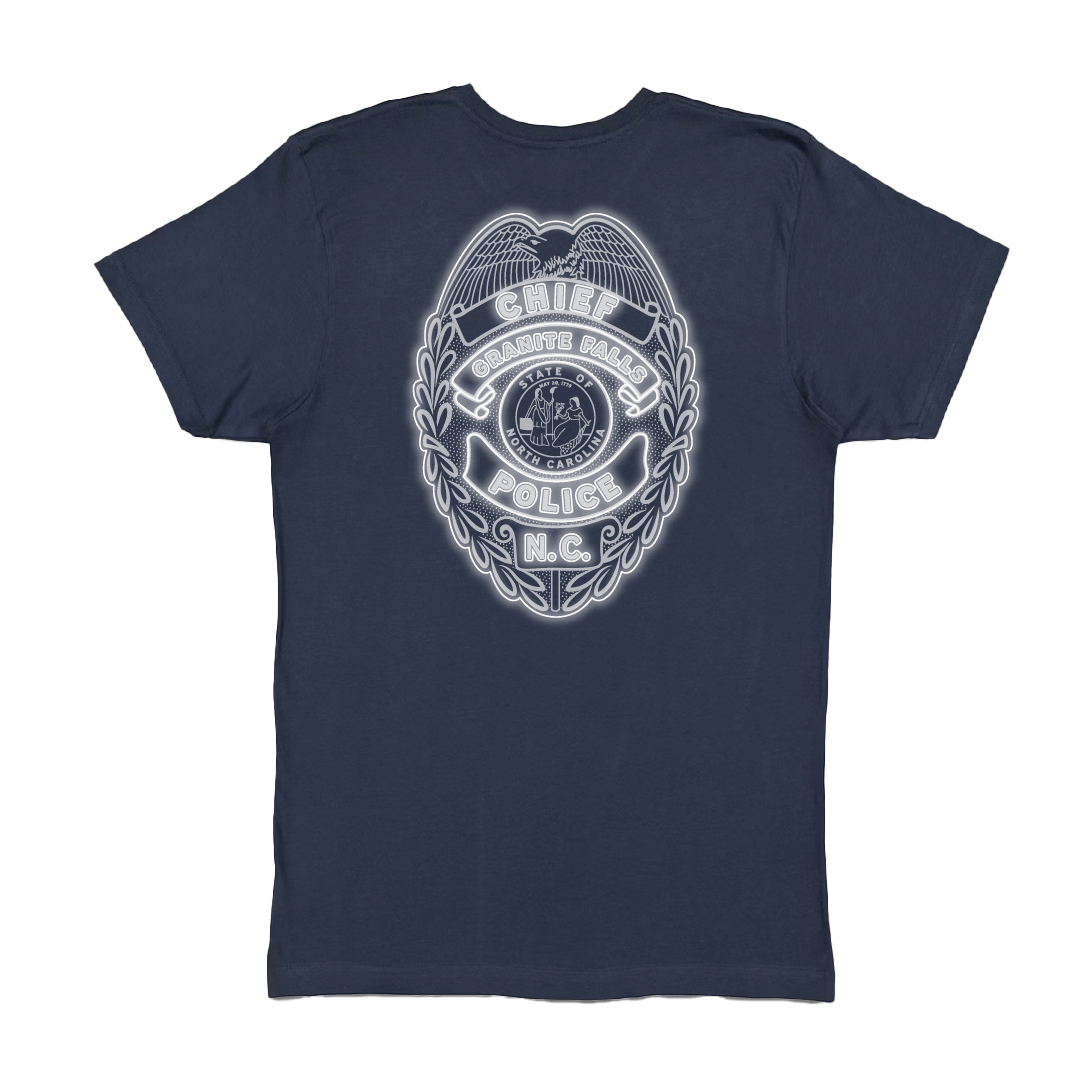 Chief's Granite Falls Police T-Shirt - Navy