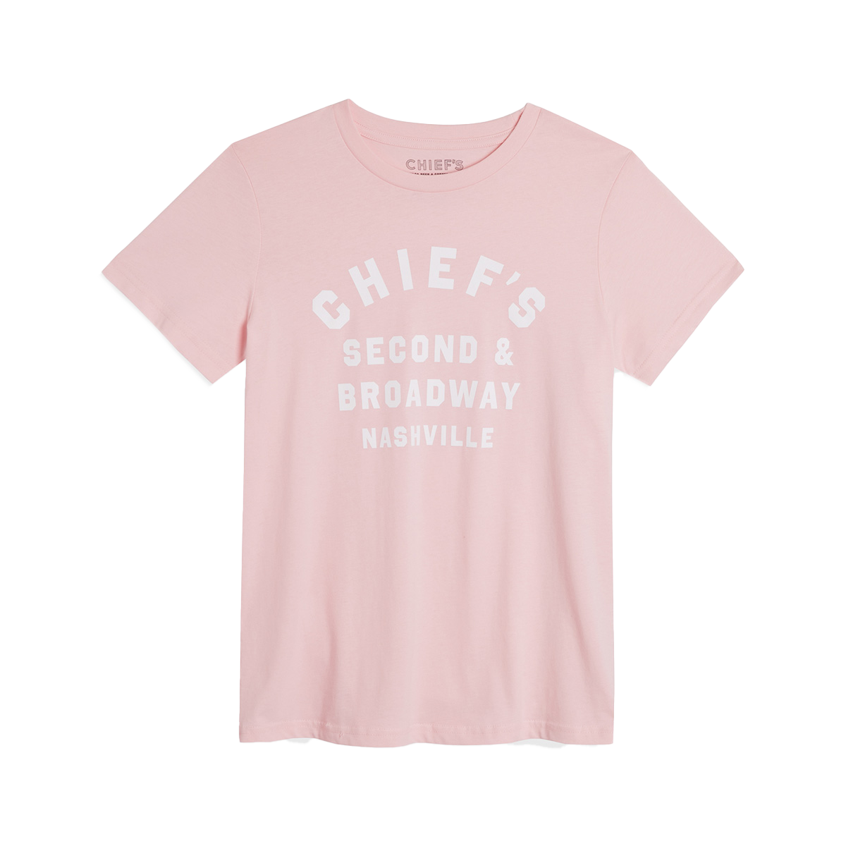 Chief's Second & Broad Women's T-Shirt - Pink