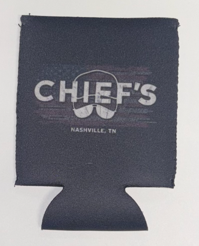 Chief's Flag Can Cooler - Navy