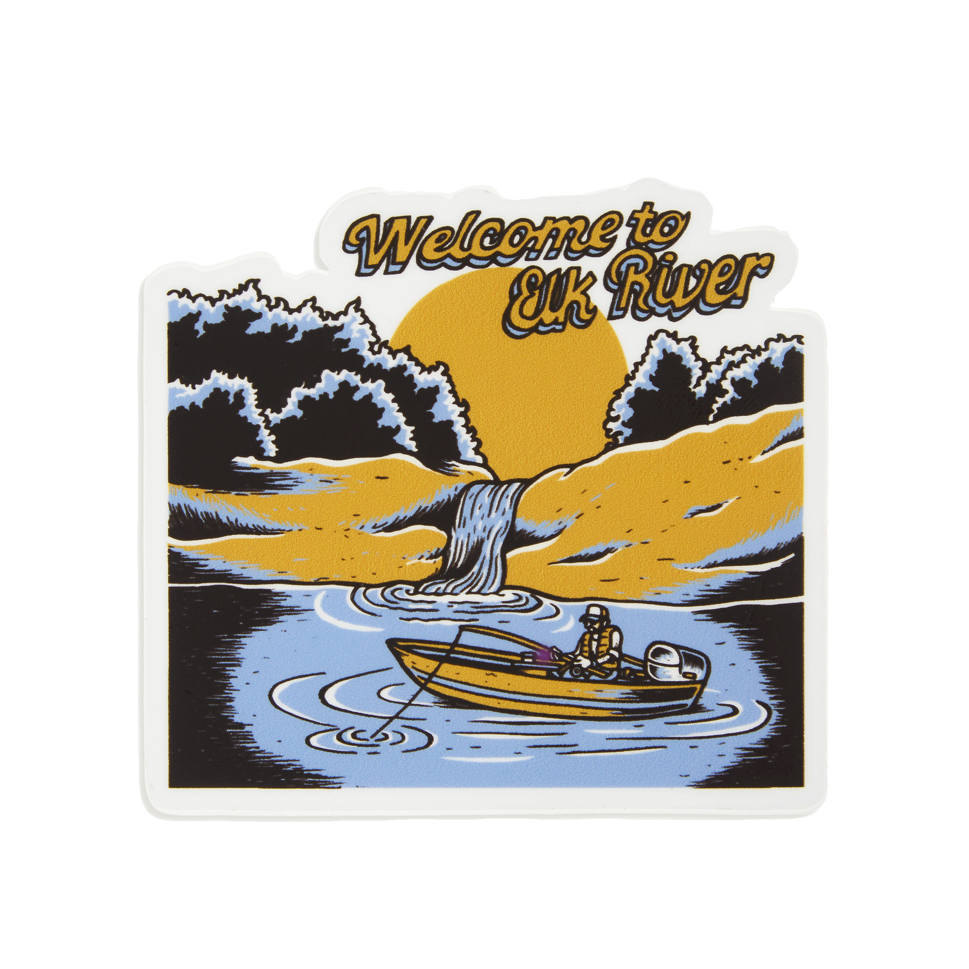 Welcome to Elk River Sticker