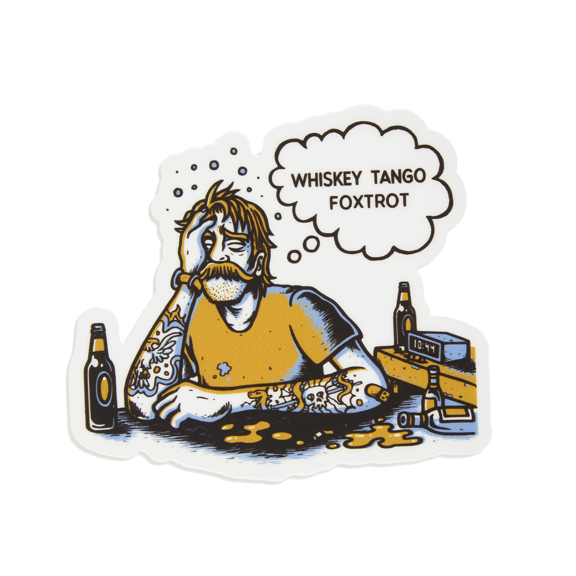 Whiskey Tango Foxtrot Sticker