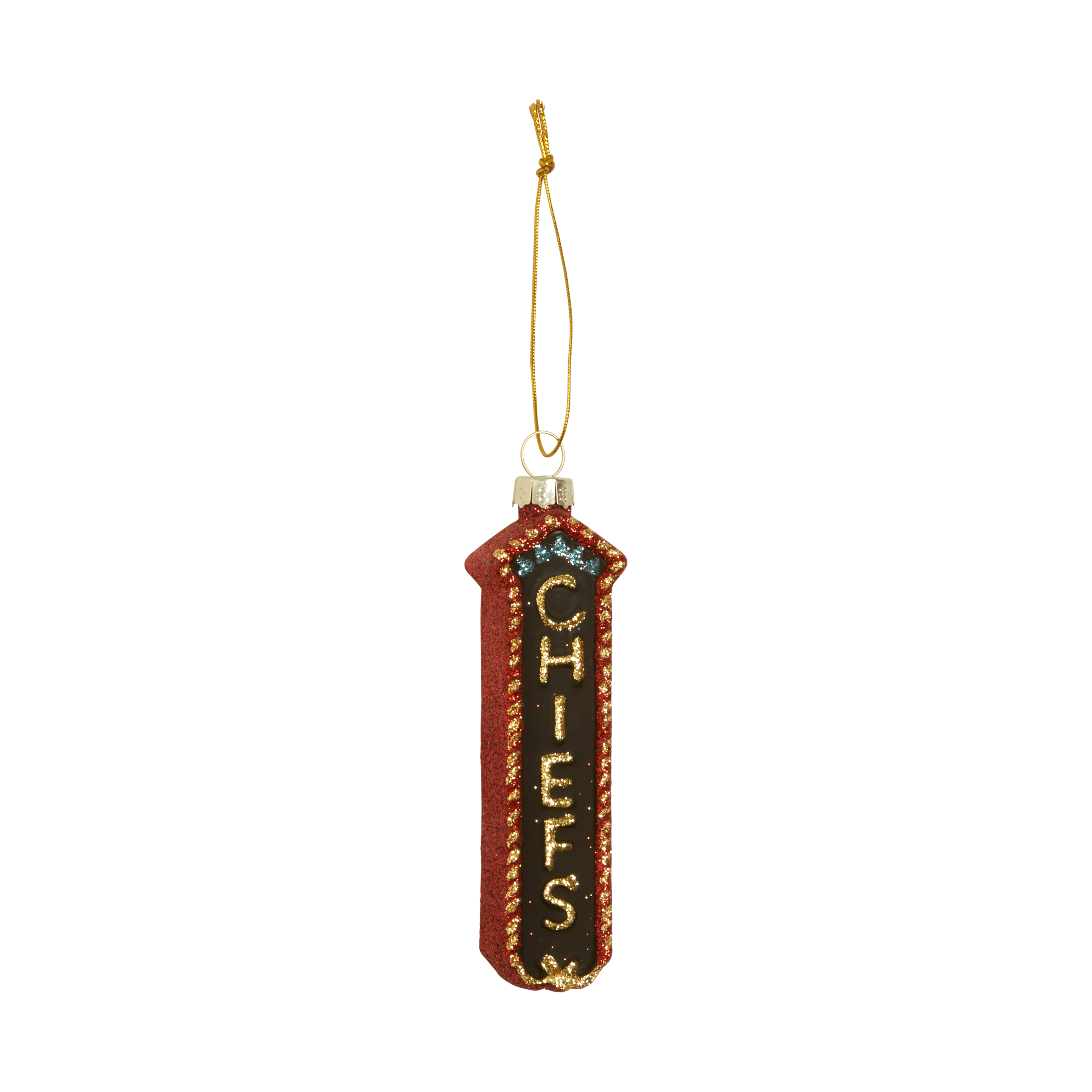 Chief's Custom Glass Blade Ornament