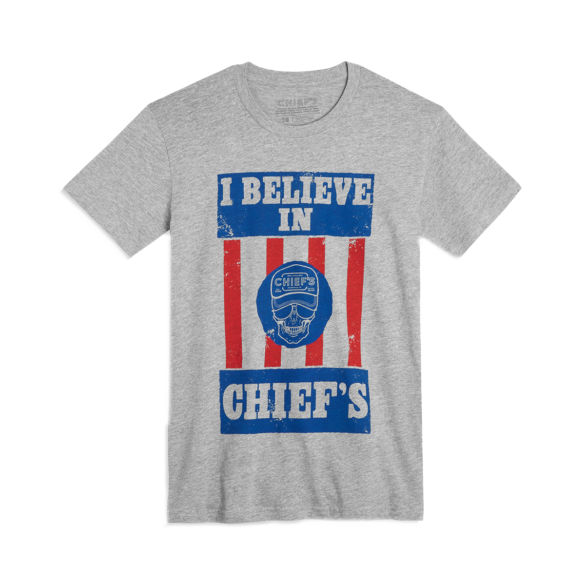 I Believe In Chief's T-Shirt - Heather Gray