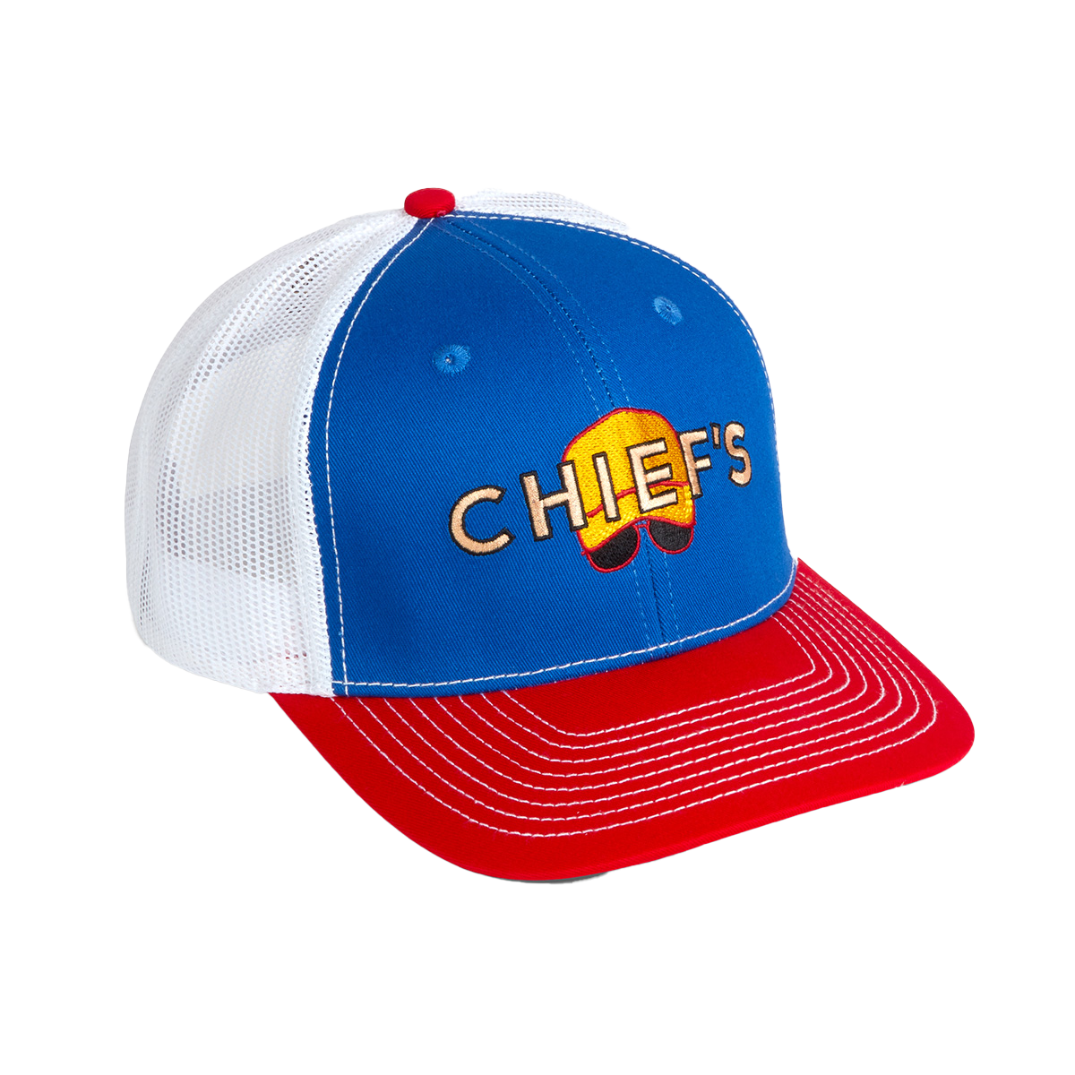 Chief's Marquee Hat - Red, White & Blue