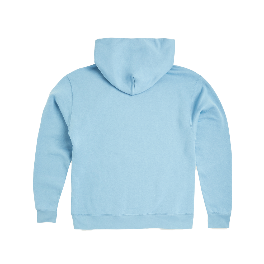 Chief's Mid-Heavyweight Hoodie - Carolina with Navy