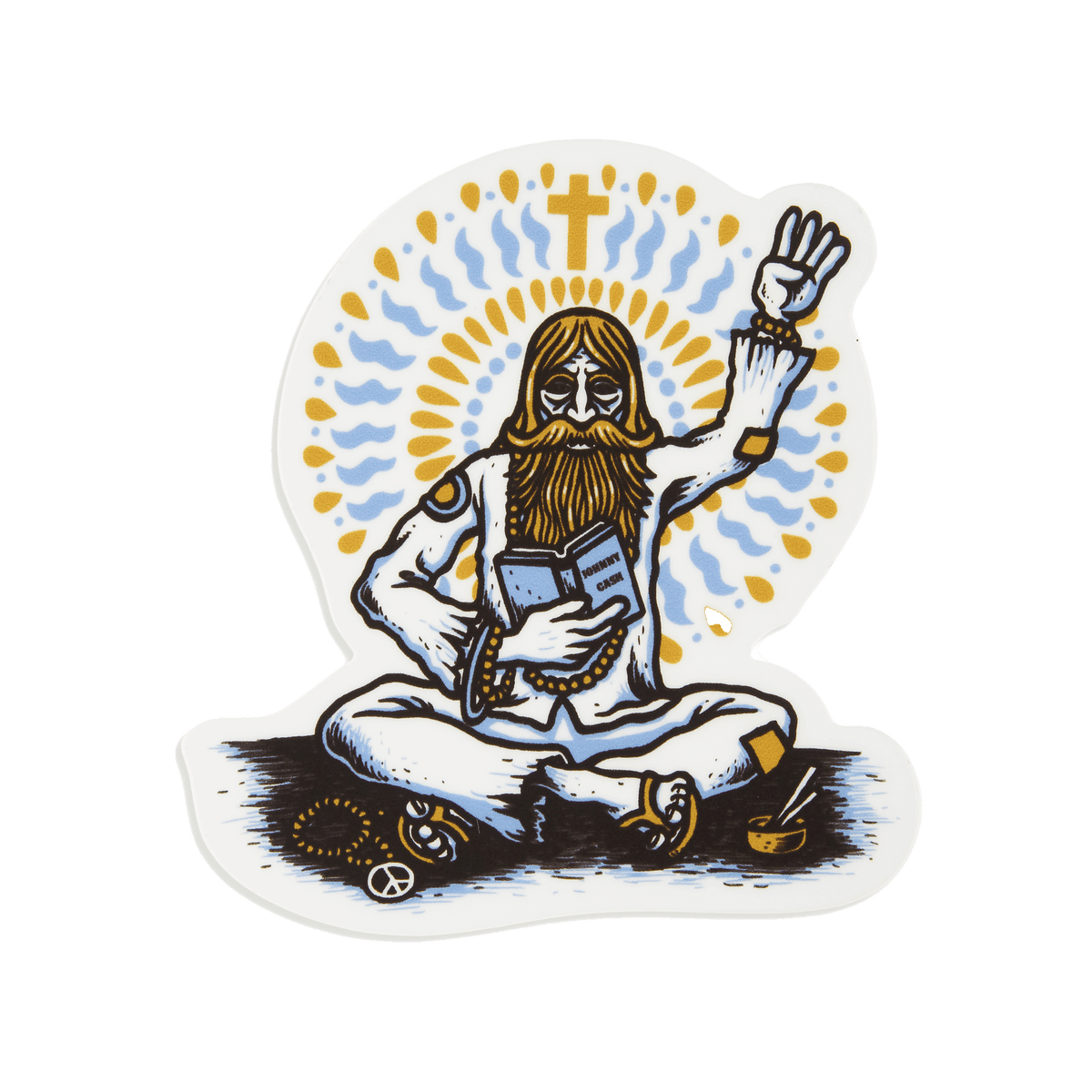 Prophet Model Sticker Hippie Prophet Sticker