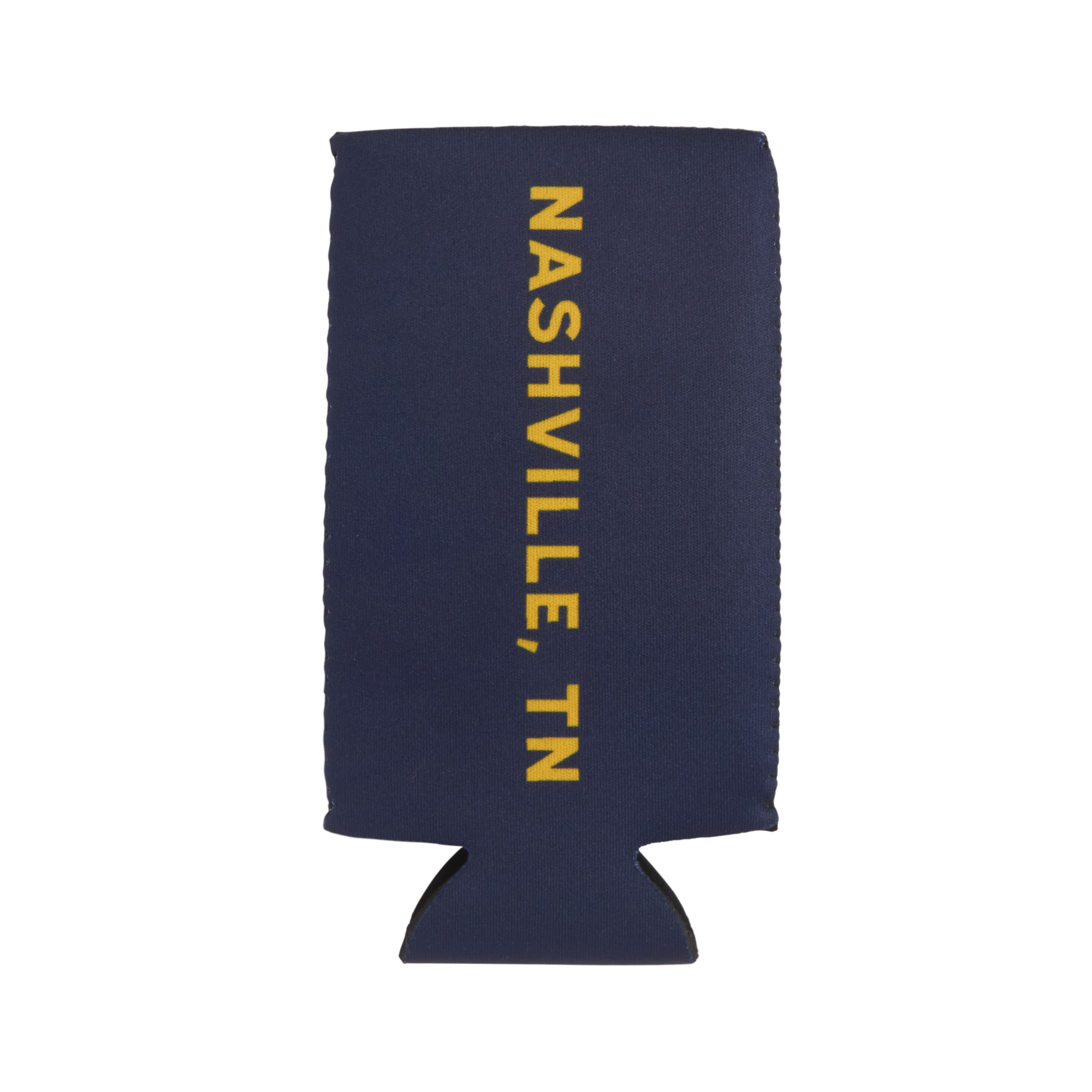Chief's Scripted Slim Can Cooler - Navy/Gold