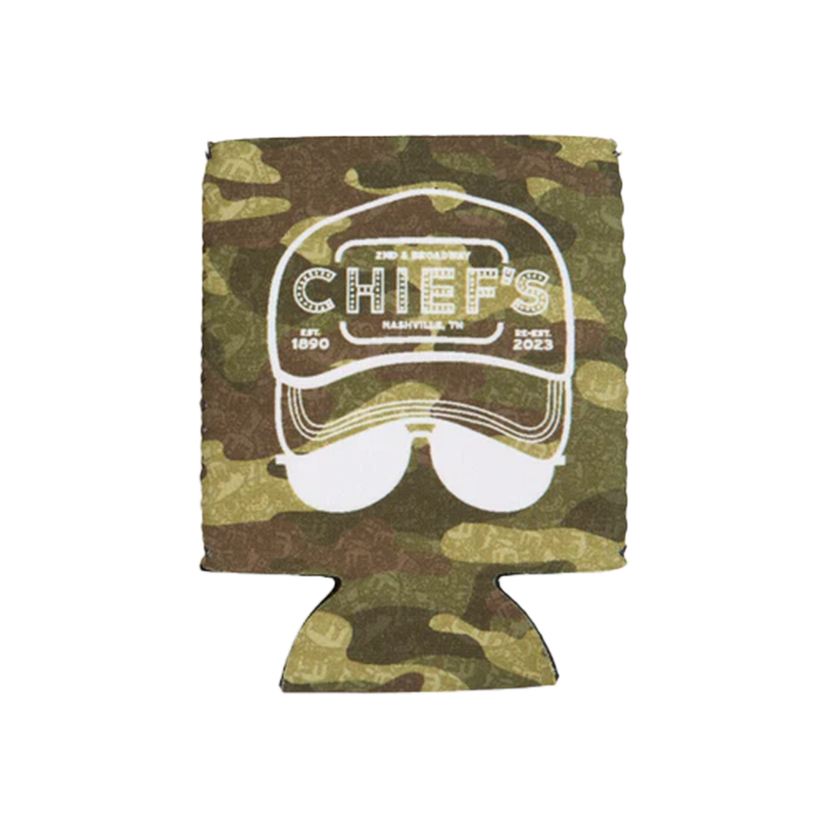 Chief's Drink in My Hand Can Cooler - Camo