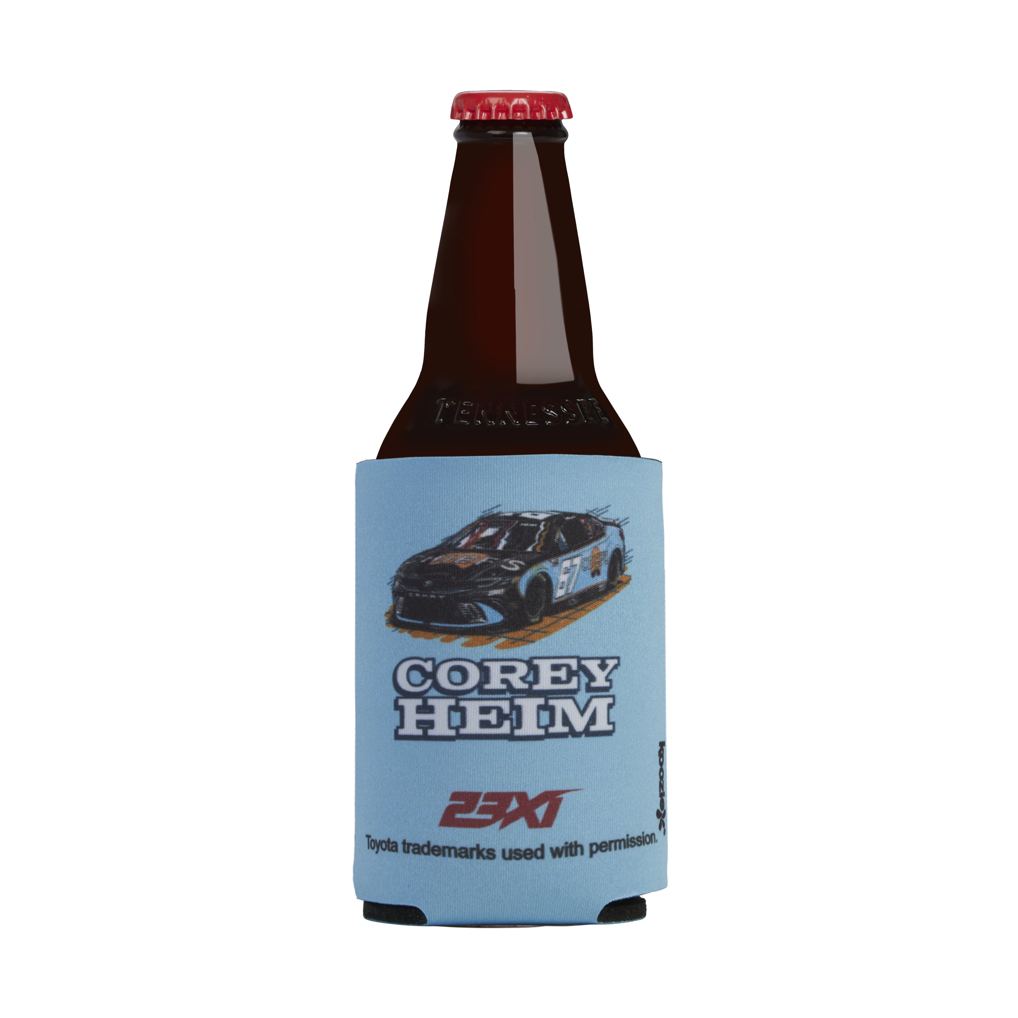 Chief's x Corey Heim 23XI Race Koozie