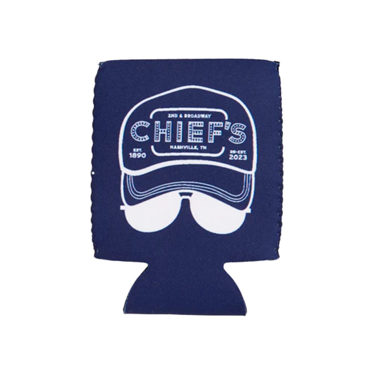 Chief's Drink in My Hand Can Cooler - Navy