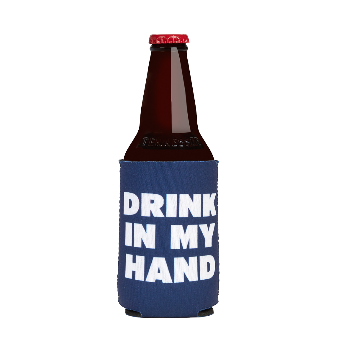 Chief's Drink in My Hand Koozie - Navy