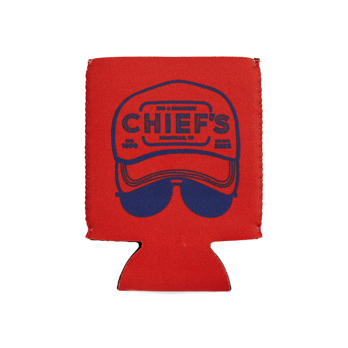 Chief's Drink in My Hand Koozie - Red