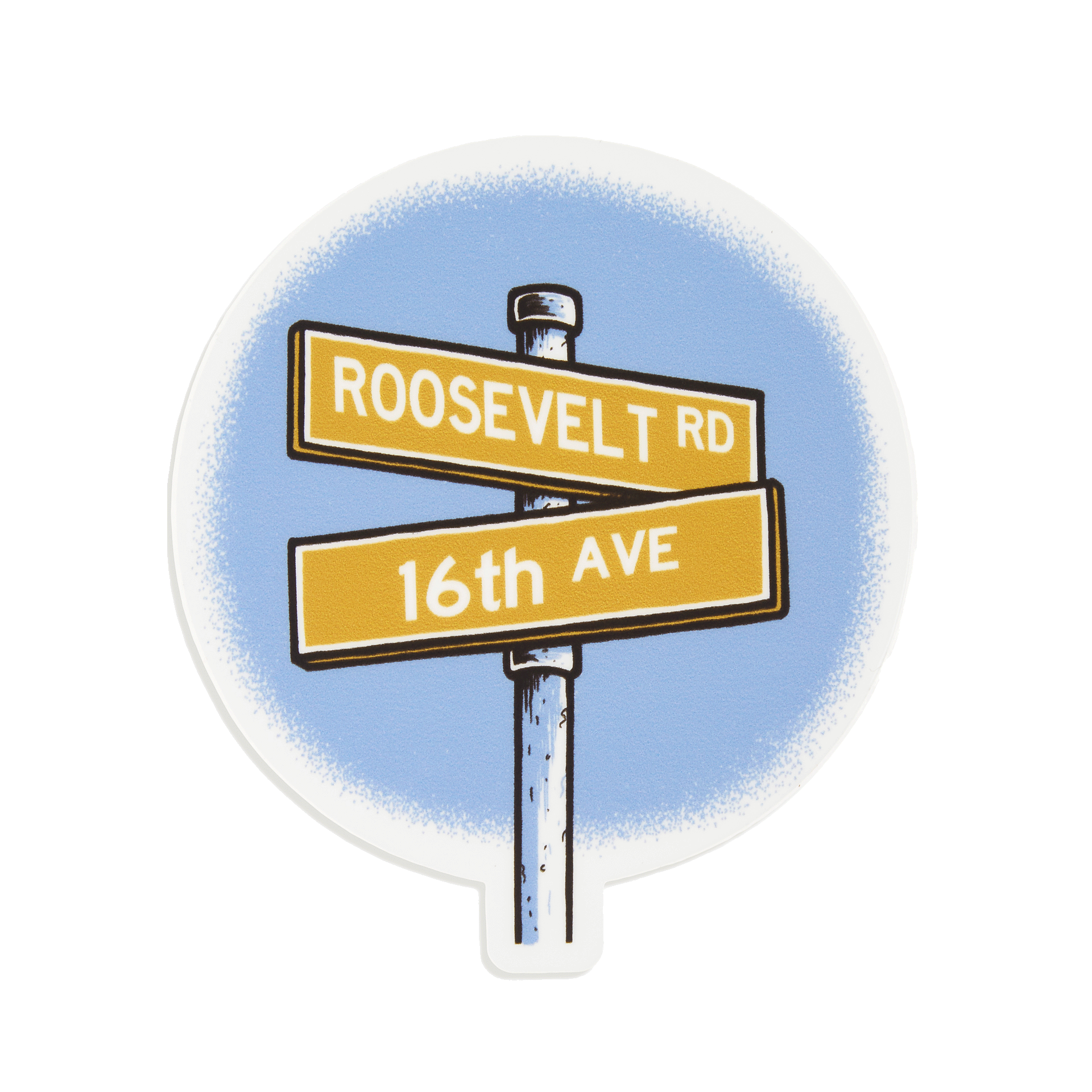 Roosevelt & 16th Ave Sticker
