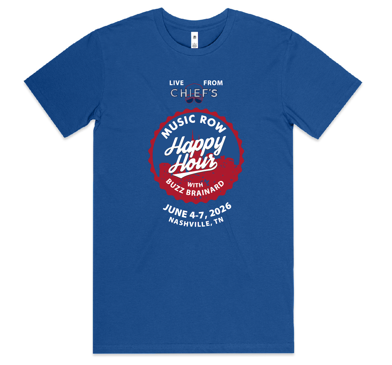 SiriusXM Music Row Happy Hour CMA Fest Edition T-Shirt