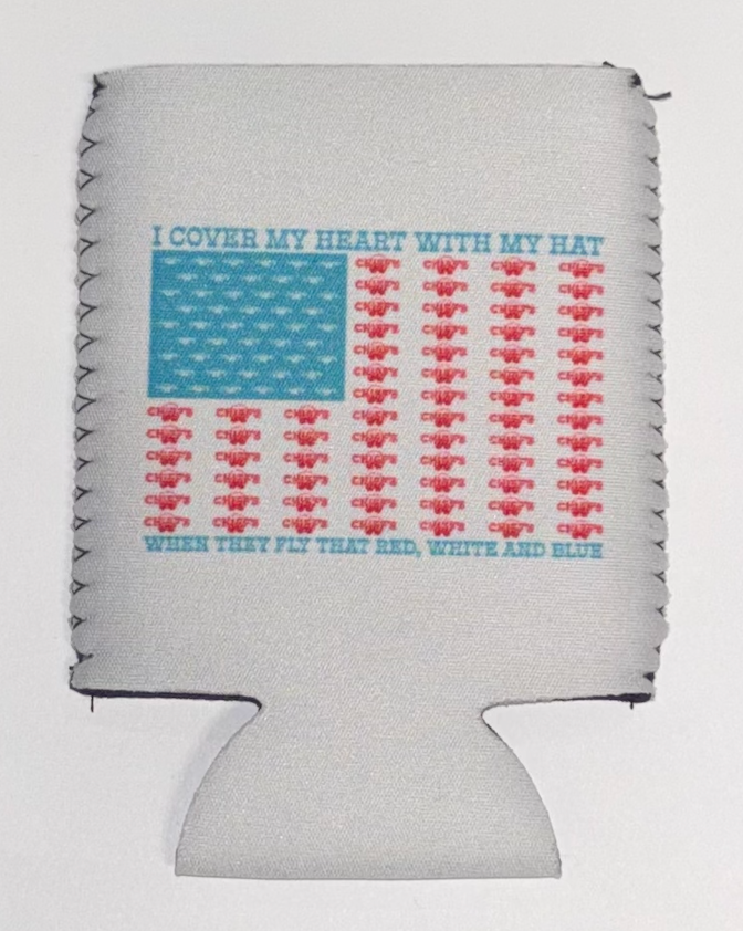 Cover My Heart Can Cooler - White