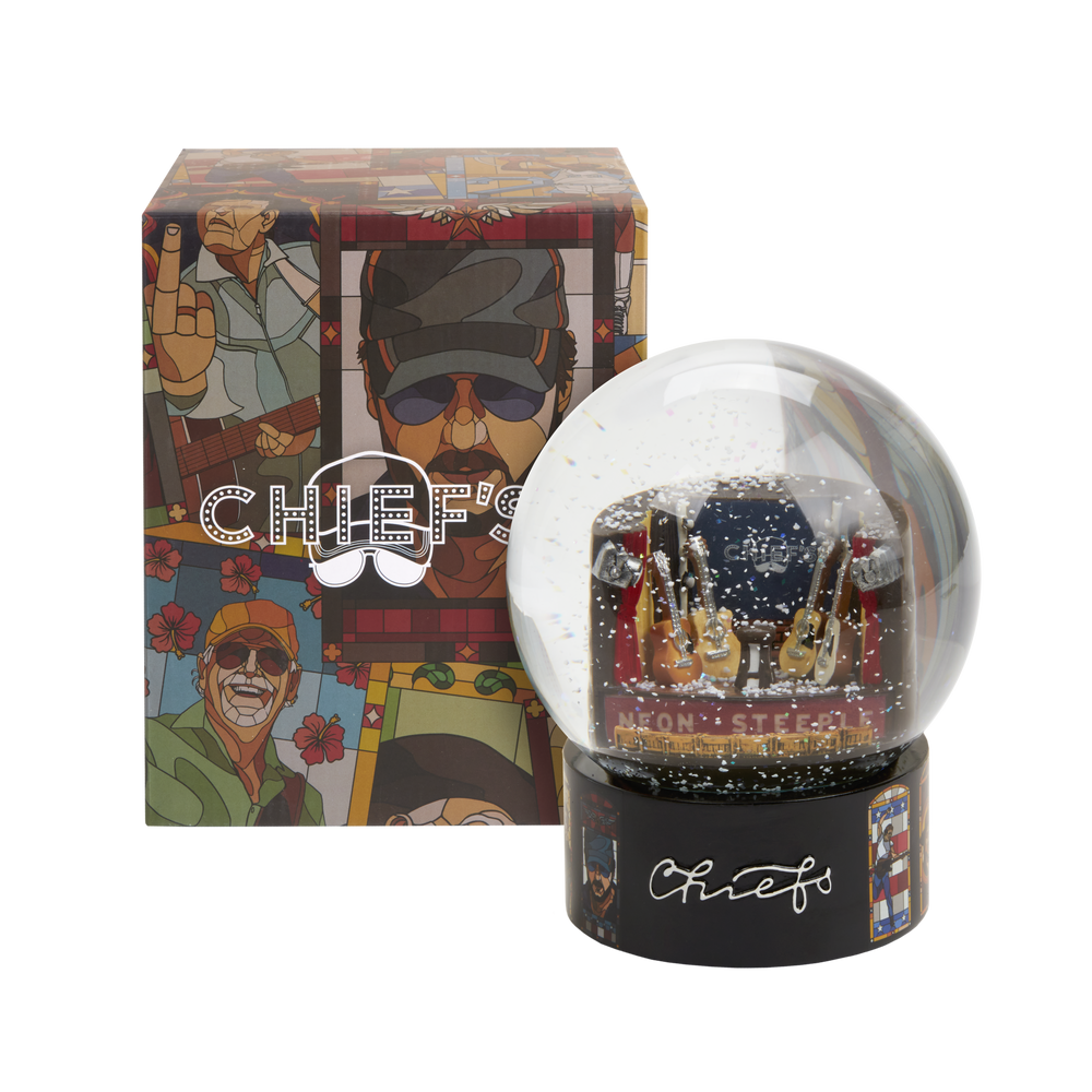Chief's Limited Edition Neon Steeple Snow Globe