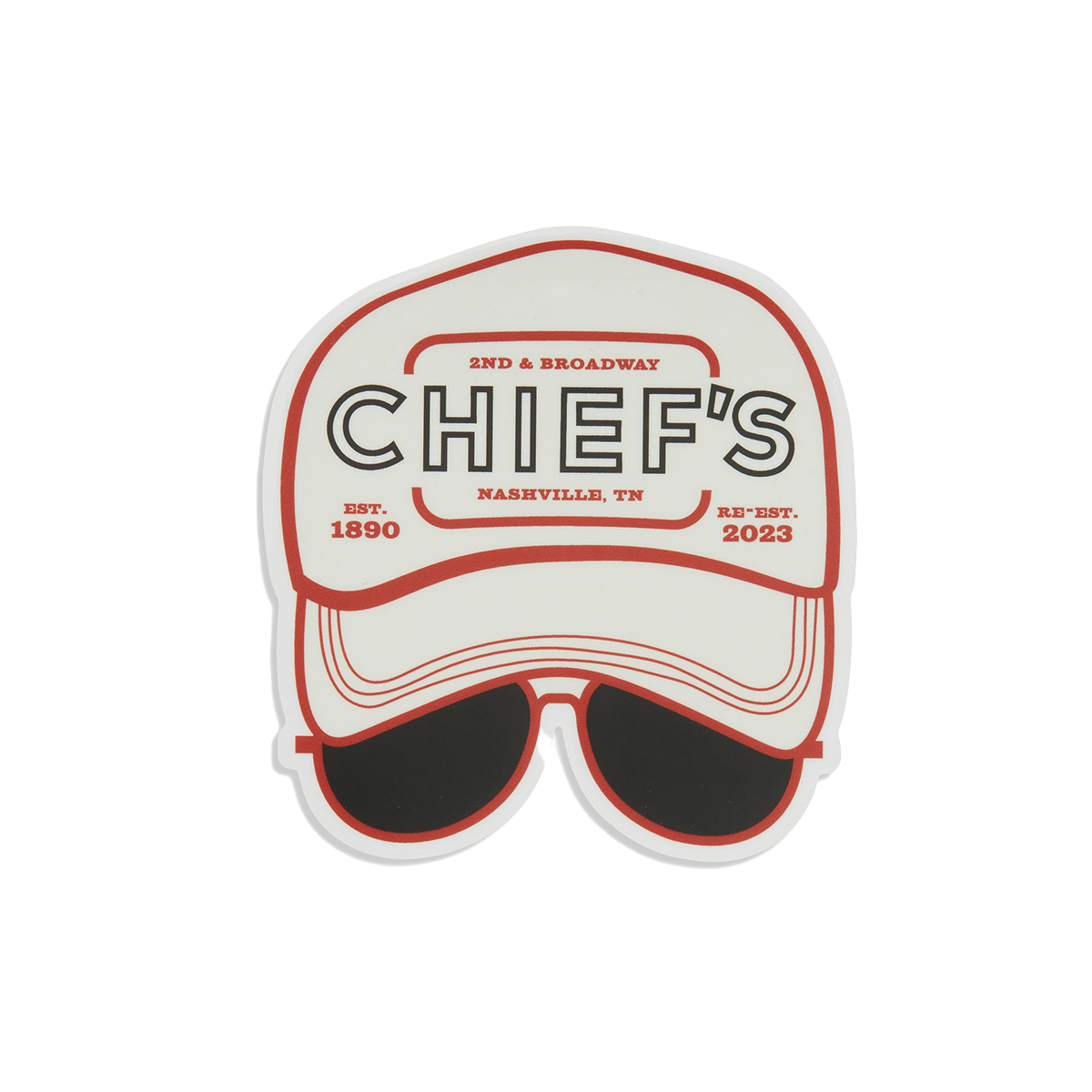 Chief's Logo Sticker