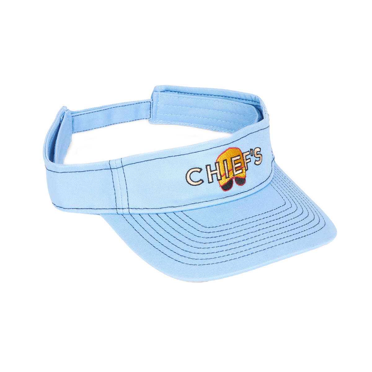 Chief's Marquee Visor - Carolina Blue