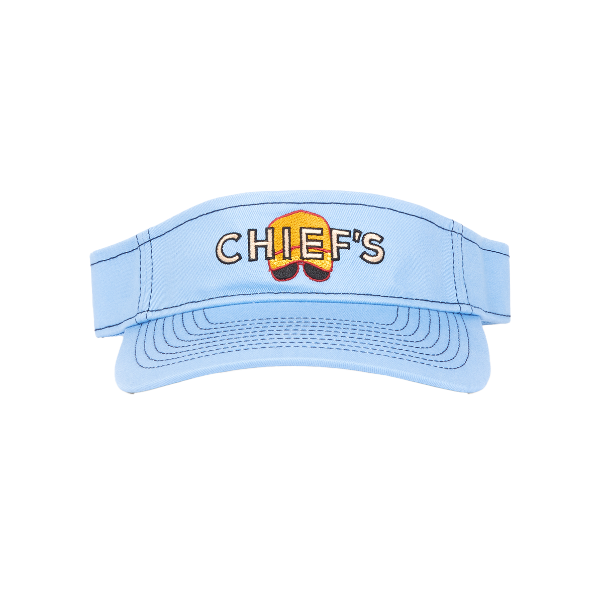 Chief's Marquee Visor - Carolina Blue