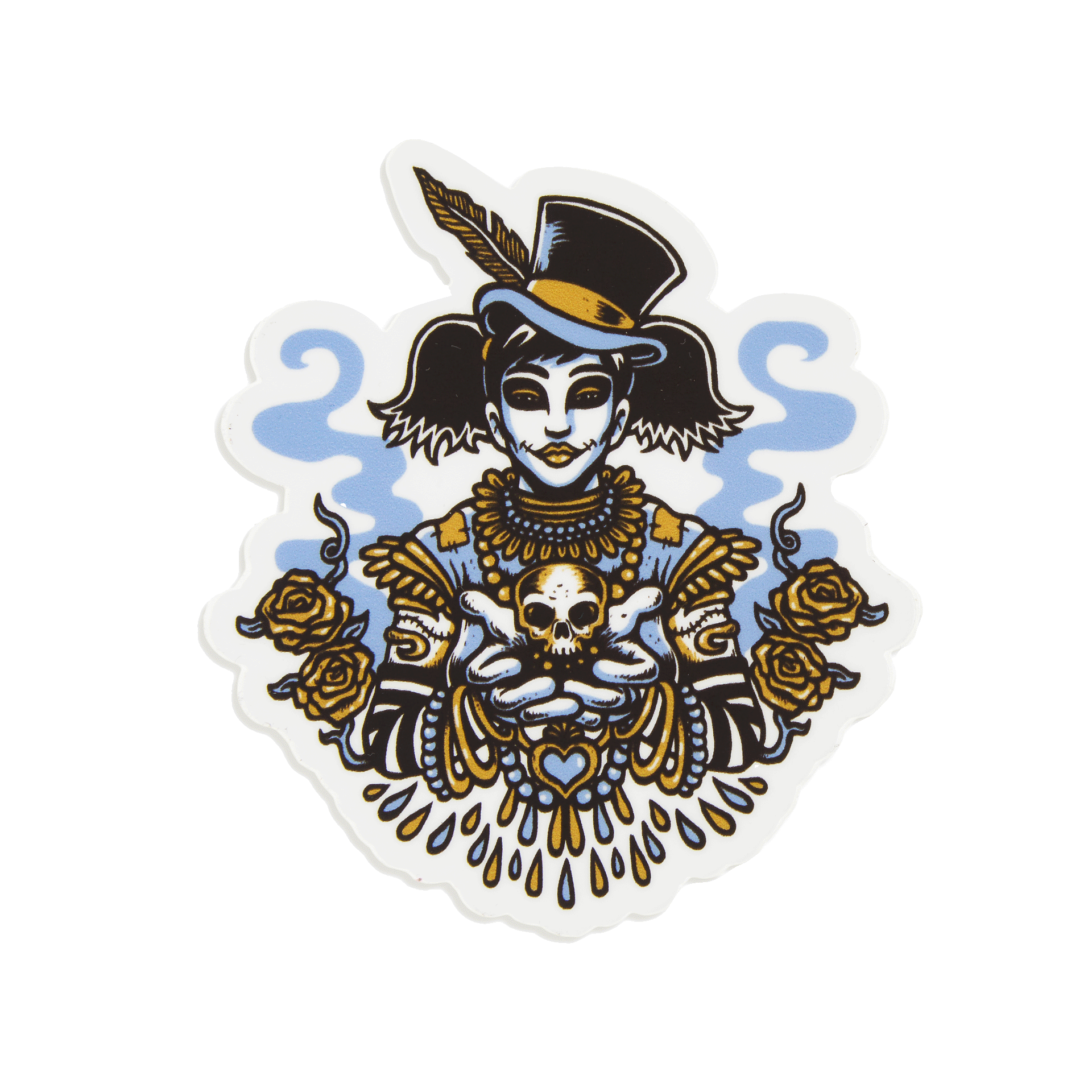 Voodoo Woman Sticker